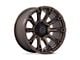 Black Rhino Diamondback Burnt Bronze 6-Lug Wheel; 18x9; -12mm Offset (07-13 Silverado 1500)