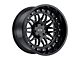 Black Rhino Fury Gloss Black 6-Lug Wheel; 20x11.5; -44mm Offset (07-13 Silverado 1500)