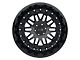 Black Rhino Fury Gloss Black 6-Lug Wheel; 20x11.5; -44mm Offset (07-13 Silverado 1500)