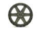 Black Rhino Henderson Olive Drab Green with Black Ring 6-Lug Wheel; 20x9.5; 18mm Offset (07-13 Silverado 1500)