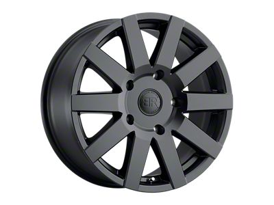 Black Rhino Journey Matte Black 6-Lug Wheel; 18x8; 35mm Offset (07-13 Silverado 1500)