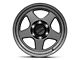 KMC Lobo Matte Anthracite 6-Lug Wheel; 17x8.5; 18mm Offset (07-13 Silverado 1500)