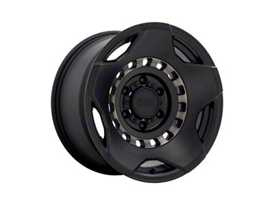 Black Rhino Muzzle Matte Black with Machined Tinted Ring 6-Lug Wheel; 20x9; 12mm Offset (07-13 Silverado 1500)