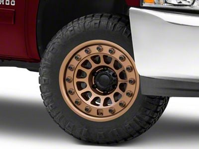 Black Rhino Outback Matte Bronze 6-Lug Wheel; 18x8.5; 0mm Offset (07-13 Silverado 1500)