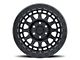 Black Rhino Primm Matte Black with Brass Bolts 6-Lug Wheel; 17x8.5; 0mm Offset (07-13 Silverado 1500)