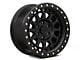 Black Rhino Primm Matte Black with Brass Bolts 6-Lug Wheel; 17x8.5; 0mm Offset (07-13 Silverado 1500)