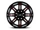 Black Rhino Rampage Gloss Black with Red Inner Lip 6-Lug Wheel; 20x12; -44mm Offset (07-13 Silverado 1500)