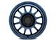 Black Rhino Rapid Midnight Blue 6-Lug Wheel; 17x8.5; 0mm Offset (07-13 Silverado 1500)