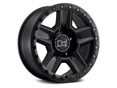 Black Rhino Ravine Matte Black 6-Lug Wheel; 20x9; 40mm Offset (07-13 Silverado 1500)