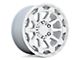 Black Rhino Rotor Gloss Silver 6-Lug Wheel; 17x8.5; 12mm Offset (07-13 Silverado 1500)