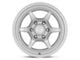 Black Rhino Shogun Hyper Silver 6-Lug Wheel; 17x8.5; -10mm Offset (07-13 Silverado 1500)