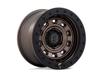 Black Rhino Xplorer Burnt Bronze with Matte Black Lip 6-Lug Wheel; 17x9; 1mm Offset (07-13 Silverado 1500)