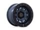 Black Rhino Xplorer Metallic Blue with Matte Black Lip 6-Lug Wheel; 17x9; 1mm Offset (07-13 Silverado 1500)