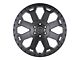 Black Rhino Warlord Matte Gunmetal 8-Lug Wheel; 18x9; 12mm Offset (11-14 Silverado 2500 HD)