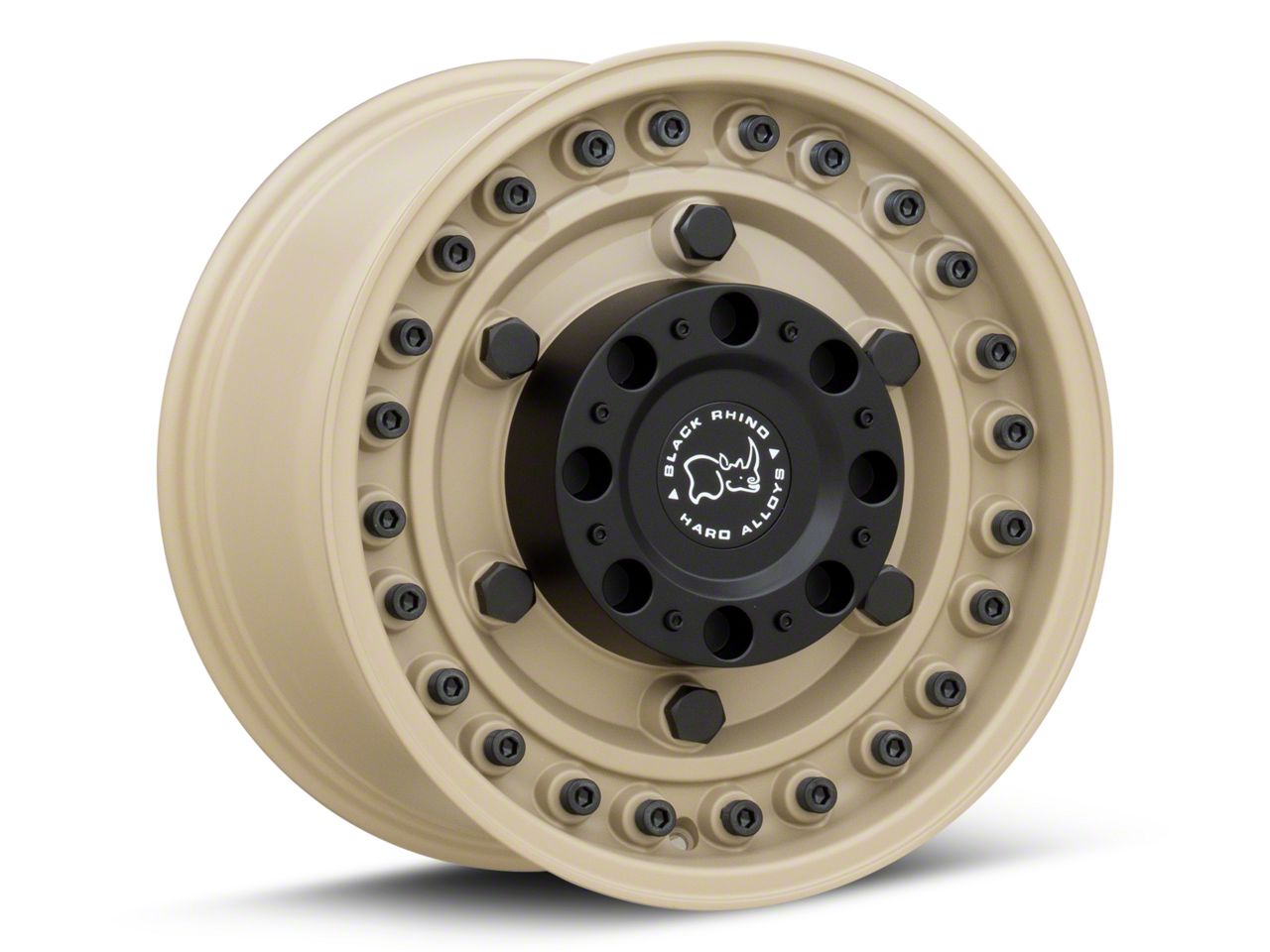 Black Rhino Silverado 3500 Armory Desert Sand 8-Lug Wheel; 17x9.5; 6mm ...