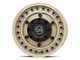 Black Rhino Armory Desert Sand 8-Lug Wheel; 17x9.5; 6mm Offset (11-14 Silverado 3500 HD SRW)