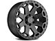 Black Rhino Warlord Matte Gunmetal 8-Lug Wheel; 18x9; -12mm Offset (11-14 Silverado 3500 HD)