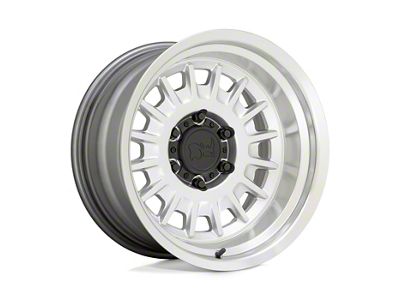 Black Rhino Aliso Gloss Silver 6-Lug Wheel; 17x8; 0mm Offset (07-14 Tahoe)