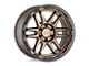 Black Rhino Apache Matte Bronze with Black Ring 6-Lug Wheel; 18x9; 12mm Offset (07-14 Tahoe)