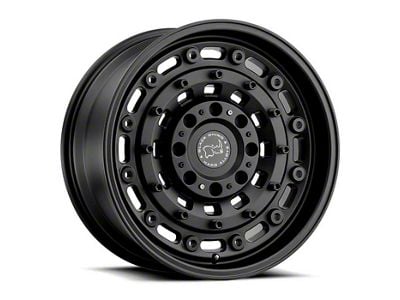 Black Rhino Arsenal Textured Matte Black 6-Lug Wheel; 17x9.5; -18mm Offset (07-14 Tahoe)