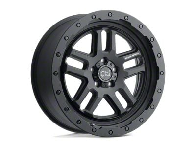 Black Rhino Barstow Textured Matte Black 6-Lug Wheel; 20x9.5; 12mm Offset (07-14 Tahoe)