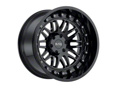 Black Rhino Fury Gloss Black 6-Lug Wheel; 20x11.5; -44mm Offset (07-14 Tahoe)