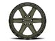 Black Rhino Henderson Olive Drab Green 6-Lug Wheel; 17x9; 12mm Offset (07-14 Tahoe)