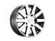 Black Rhino Journey Gloss Gunmetal with Mirror-Cut Face 6-Lug Wheel; 18x8; 48mm Offset (07-14 Tahoe)