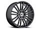 Black Rhino Kruger Gloss Gunmetal 6-Lug Wheel; 24x10; 25mm Offset (07-14 Tahoe)