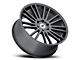 Black Rhino Kruger Gloss Gunmetal 6-Lug Wheel; 24x10; 25mm Offset (07-14 Tahoe)