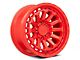 Black Rhino Raid Gloss Red 6-Lug Wheel; 17x8.5; 0mm Offset (07-14 Tahoe)