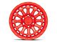 Black Rhino Raid Gloss Red 6-Lug Wheel; 17x8.5; 0mm Offset (07-14 Tahoe)