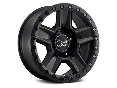 Black Rhino Ravine Matte Black 6-Lug Wheel; 20x9; 12mm Offset (07-14 Tahoe)