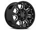 Black Rhino Sierra Gloss Black Milled 6-Lug Wheel; 17x9; -12mm Offset (07-14 Tahoe)