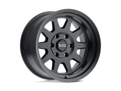 Black Rhino Stadium Matte Black 6-Lug Wheel; 17x8; 35mm Offset (07-14 Tahoe)