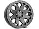 Black Rhino Warlord Matte Gunmetal 6-Lug Wheel; 17x9; 12mm Offset (07-14 Tahoe)