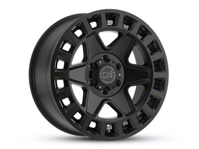 Black Rhino York Matte Black 6-Lug Wheel; 18x9; -12mm Offset (07-14 Tahoe)