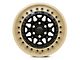 Black Rhino Alpha Matte Black with Sand Lip 6-Lug Wheel; 17x9; 0mm Offset (07-14 Yukon)