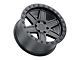 Black Rhino Attica Matte Black with Black Bolts 6-Lug Wheel; 18x9.5; 12mm Offset (07-14 Yukon)