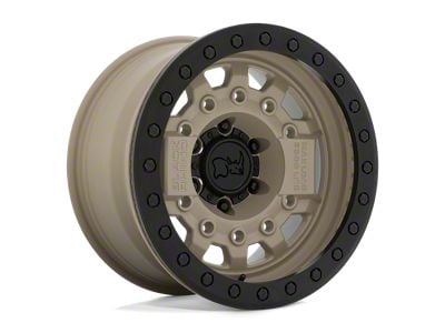 Black Rhino Avenger Beadlock Desert Sand 6-Lug Wheel; 17x8.5; -30mm Offset (07-14 Yukon)