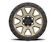 Black Rhino Baker Matte Bronze with Black Ring 6-Lug Wheel; 17x8.5; -18mm Offset (07-14 Yukon)