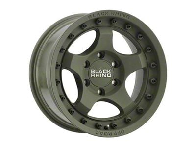 Black Rhino Bantam Olive Drab Green 6-Lug Wheel; 18x9; 12mm Offset (07-14 Yukon)