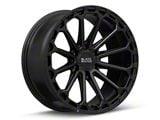 Black Rhino Kaizen Matte Black 6-Lug Wheel; 17x9.5; -12mm Offset (07-14 Yukon)