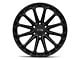 Black Rhino Kaizen Matte Black 6-Lug Wheel; 17x9.5; -12mm Offset (07-14 Yukon)