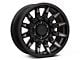 Black Rhino Mission Matte Black with Machined Tinted Spokes 6-Lug Wheel; 20x9; 12mm Offset (07-14 Yukon)