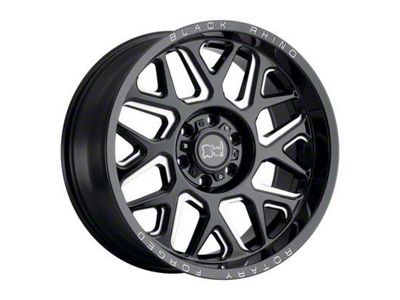 Black Rhino Reaper Gloss Black Milled 6-Lug Wheel; 20x11.5; -44mm Offset (07-14 Yukon)