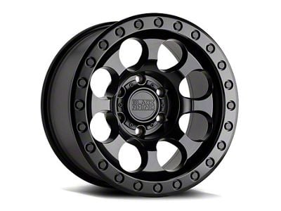 Black Rhino Riot Matte Black 6-Lug Wheel; 17x8.5; -30mm Offset (07-14 Yukon)