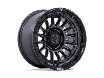 Black Rhino Rival Matte Gunmetal with Matte Black Lip 6-Lug Wheel; 17x8.5; 10mm Offset (07-14 Yukon)