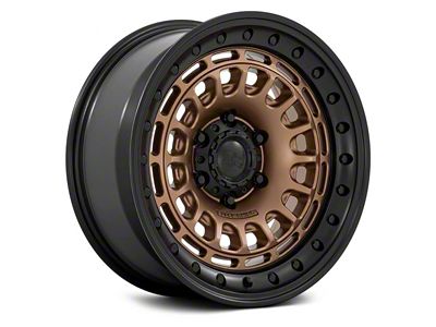 Black Rhino Sahara Matte Bronze with Gloss Black Lip 6-Lug Wheel; 17x9; 0mm Offset (07-14 Yukon)