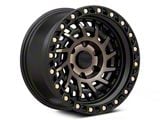 Black Rhino Shredder Matte Black with Machined Dark Tint 6-Lug Wheel; 17x9; -12mm Offset (07-14 Yukon)